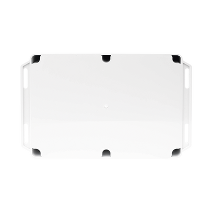 Gabinete Plástico para Exterior (IP65) de 160 x 220 x 100 mm Cierre por Tornillos Metálicos. Tiene Orejas para instalación a muro.