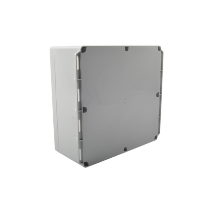 Gabinete Plástico para Exterior (IP65) de 300 x 300 x 150 mm Cierre por Tornillos.