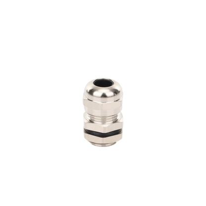 Conector Metálico Tipo Glándula para Cable de 3 a 6.5 mm de Diámetro.