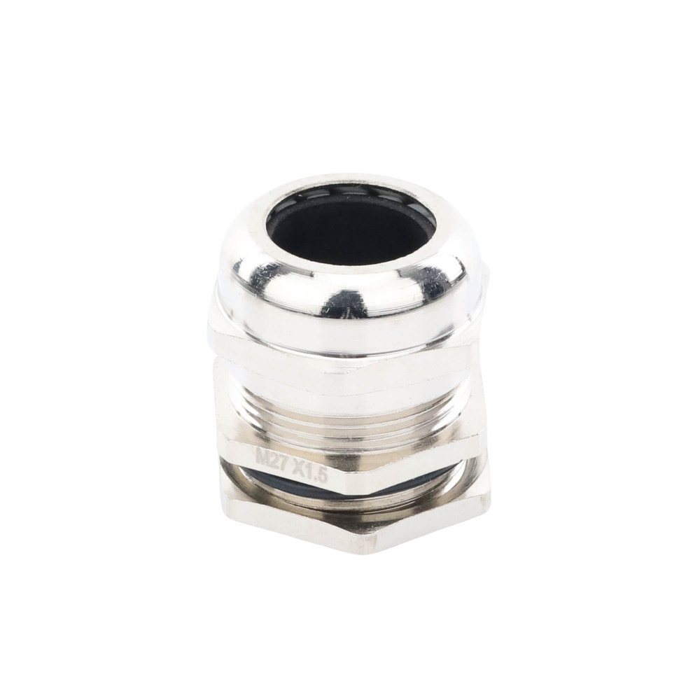 Conector Metálico Tipo Glándula para Cable de 13 a 18 mm de Diámetro.