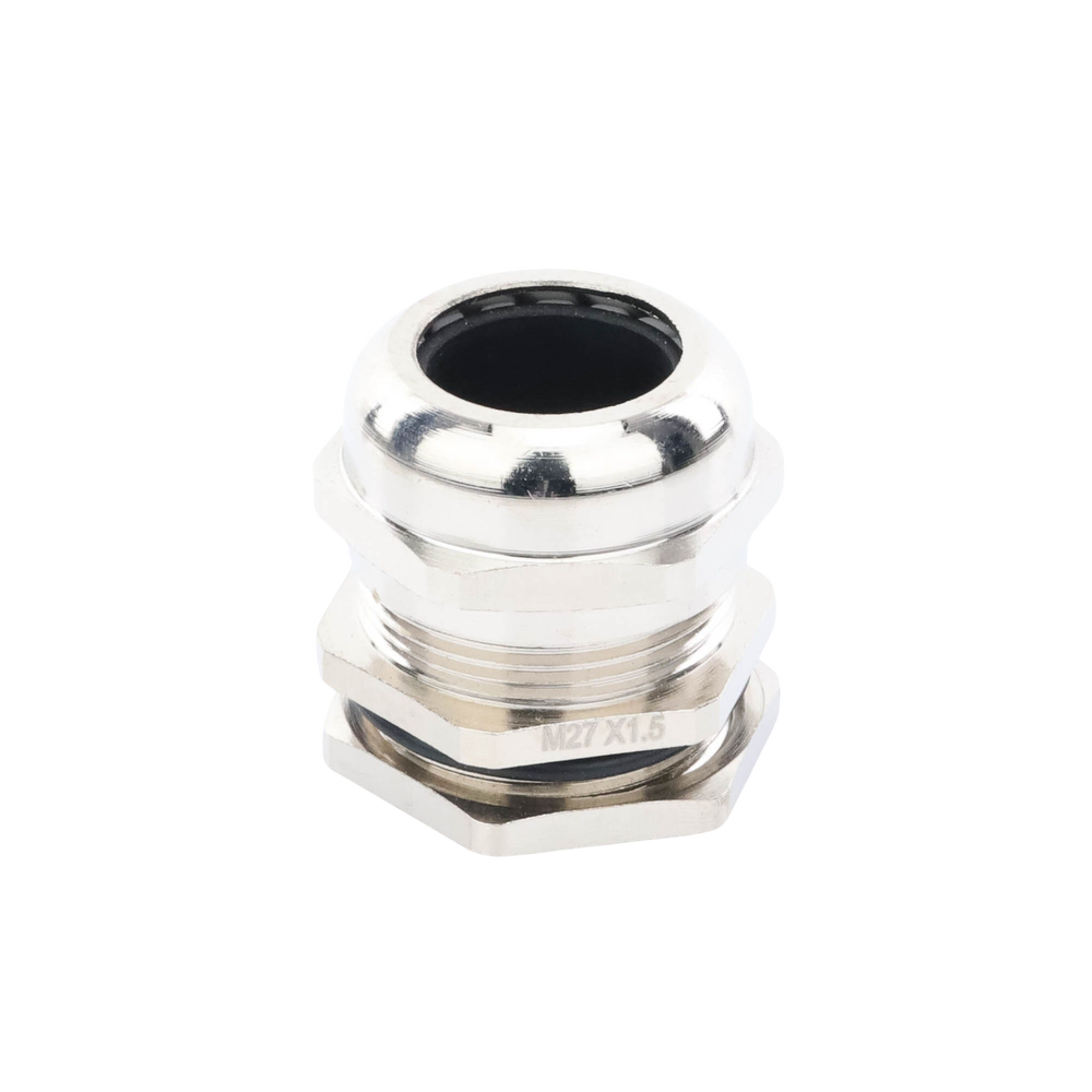 Conector Metálico Tipo Glándula para Cable de 13 a 18 mm de Diámetro.