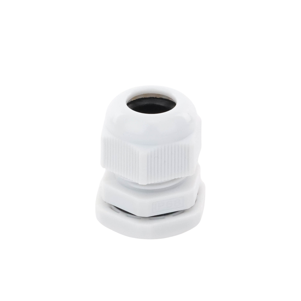 Conector Plástico Tipo Glándula para Cable de 6 a 12 mm de Diámetro.