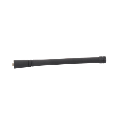 Antena helicoidal  6¨ VHF para radio portátil (136-174 MHz) Conector de Rosca o Plano para radios Kenwood TK240/270/280/290/2100/2200/2300 y Motorola GP300/350/68, P110,SP10, SP50, PRO5150, HT750, EP450