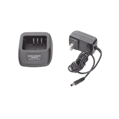 Cargador rápido de escritorio para baterias KNB45L, KNB63L y KNB-65L para Radios NX240/ NX340/ TKD240/ TKD340