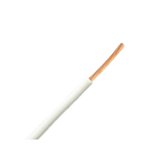 Bobina de 304.8 Metros (1000 Pies) de Cable Automotriz TXL 12 AWG Color Blanco / Cobre Desnudo Estrandado 19/25 / Aislante XLPE / 50V / Temp -51∞C a 125∞C / Aplicaciones Ford y Chrysler