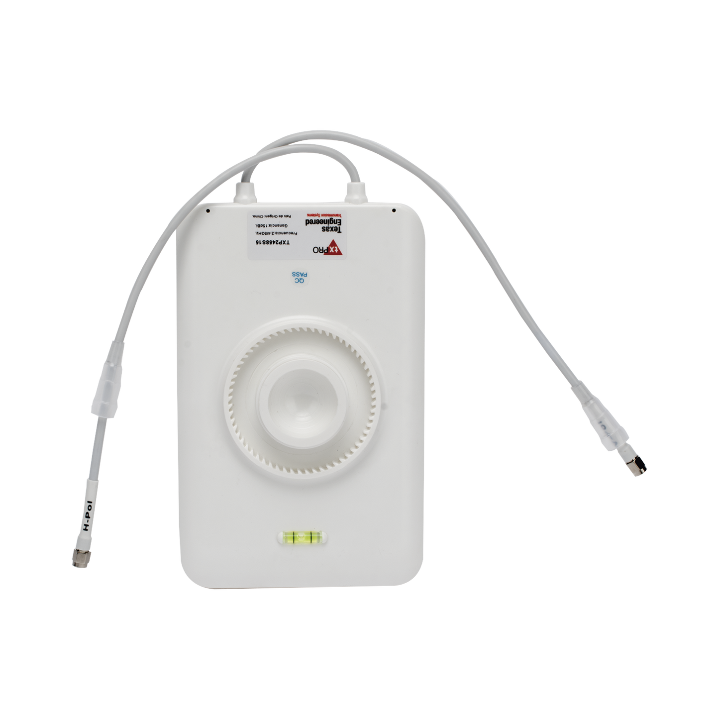 Antena Sectorial Wi-Fi de 90° para Exterior con Montaje / 2.4 y 5 GHz / Ganancia 15 dBi / Conectores RPSMA / Ideal para APs Conectorizados Unifi, Altai, TP-Link y Grandstream.