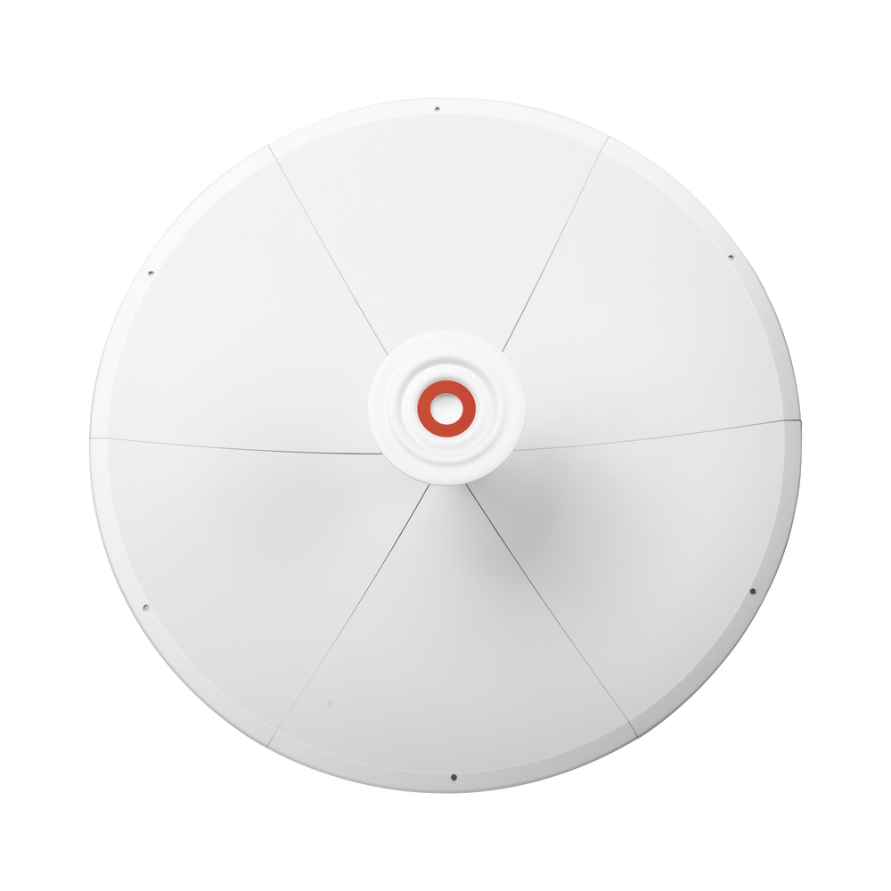 Antena direccional para C5x, B5X, Doble polaridad 45 ° y 90 °, 4.9 - 6.5 GHz, 2 ft, Ganancia de 30 dBi, Montaje incluido