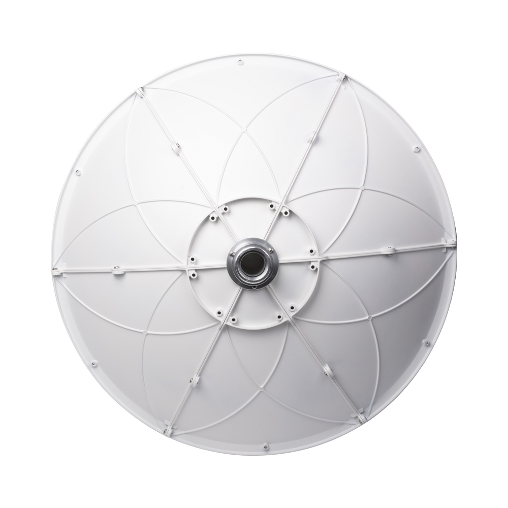 Antena direccional para C5x, B5X, Doble polaridad 45 ° y 90 °, 4.9 - 6.5 GHz, 2 ft, Ganancia de 30 dBi, Montaje incluido