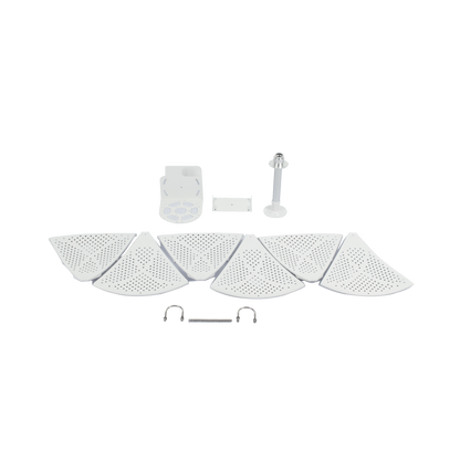 Antena direccional para C5x, C6x, B6X y B5x, Guía de onda para mantener la integridad de la señal y minimiza la pérdida en transmisión , 4.9 - 6.5 GHz, 3 ft, Ganancia de 34 dBi, Montaje incluido