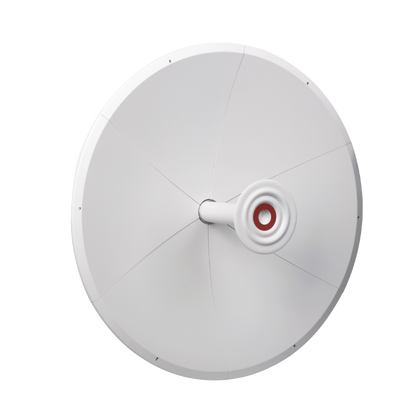Antena direccional para C5x, C6x, B6X y B5x, Guía de onda para mantener la integridad de la señal y minimiza la pérdida en transmisión , 4.9 - 6.5 GHz, 3 ft, Ganancia de 34 dBi, Montaje incluido