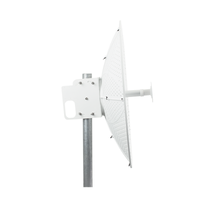 Antena direccional para C5x, C6x, B6X y B5x, Guía de onda para mantener la integridad de la señal y minimiza la pérdida en transmisión , 4.9 - 6.5 GHz, 3 ft, Ganancia de 34 dBi, Montaje incluido