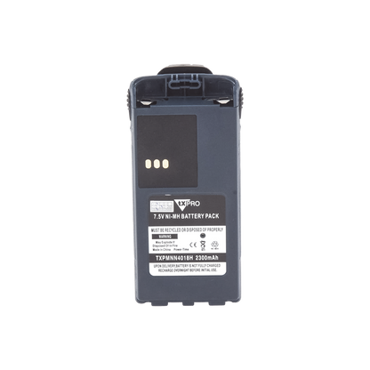 Batería de Ni-MH, 2300mAh para radios PRO-3150/ CT150/ 250/ 450/ P040/ 080/ 885/ GP308, Clip incluido