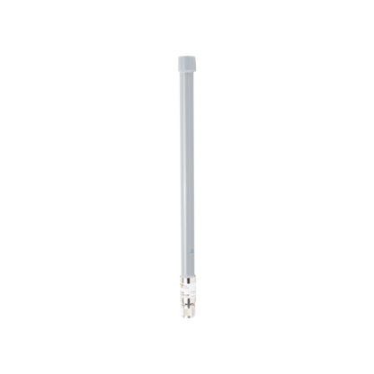 Antena Omnidireccional, mayor distancia de transmisión y recepción de señal en 360º,  Doble banda, 2.4 Ghz de  6 dBi/ 5 GHz  9 dBi, Conector N-Hembra, Adecuada para entornos exigentes
