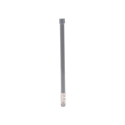 Antena Omnidireccional, mayor distancia de transmisión y recepción de señal en 360º,  Doble banda, 2.4 Ghz de  6 dBi/ 5 GHz  9 dBi, Conector N-Hembra, Adecuada para entornos exigentes