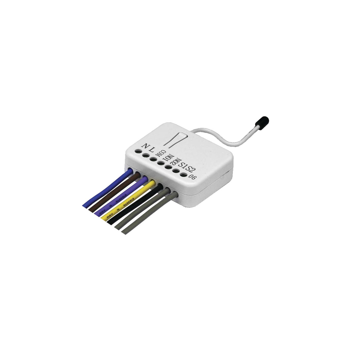 Modulo de relevador contacto seco con tecnologia inalambrica Z-WAVE, compatible con HUB HC7, panel de alarma L5210, L7000, Total Connect  y Alarm.Com