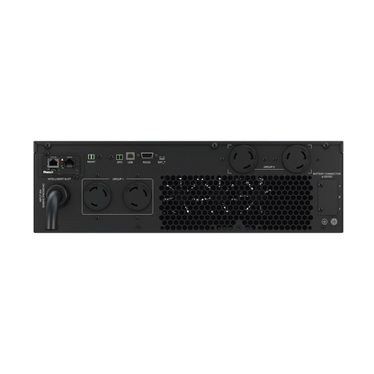 UPS SmartZone de 5000 VA/5000 W, Online Doble Conversión, Entrada 208/240 Vca NEMA L6-30P, Onda Senoidal Pura, 6 UR, Con 4 Tomas NEMA L6-30R, Incluye Tarjeta de Red y Kit de Rieles