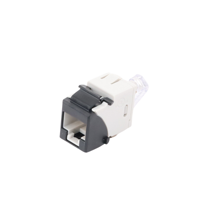 Jack Ultramax Cat5e, UTP, Tipo Keystone, Color Negro, Punch Down