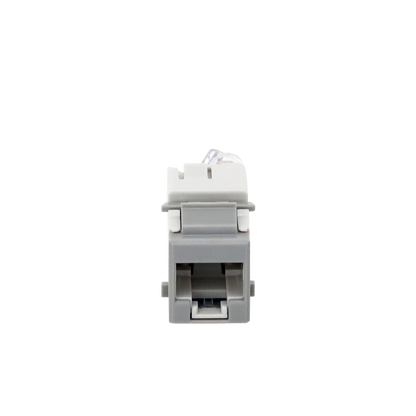 Jack Ultramax Cat5e, UTP, Tipo Keystone, Color Gris, Punch Down