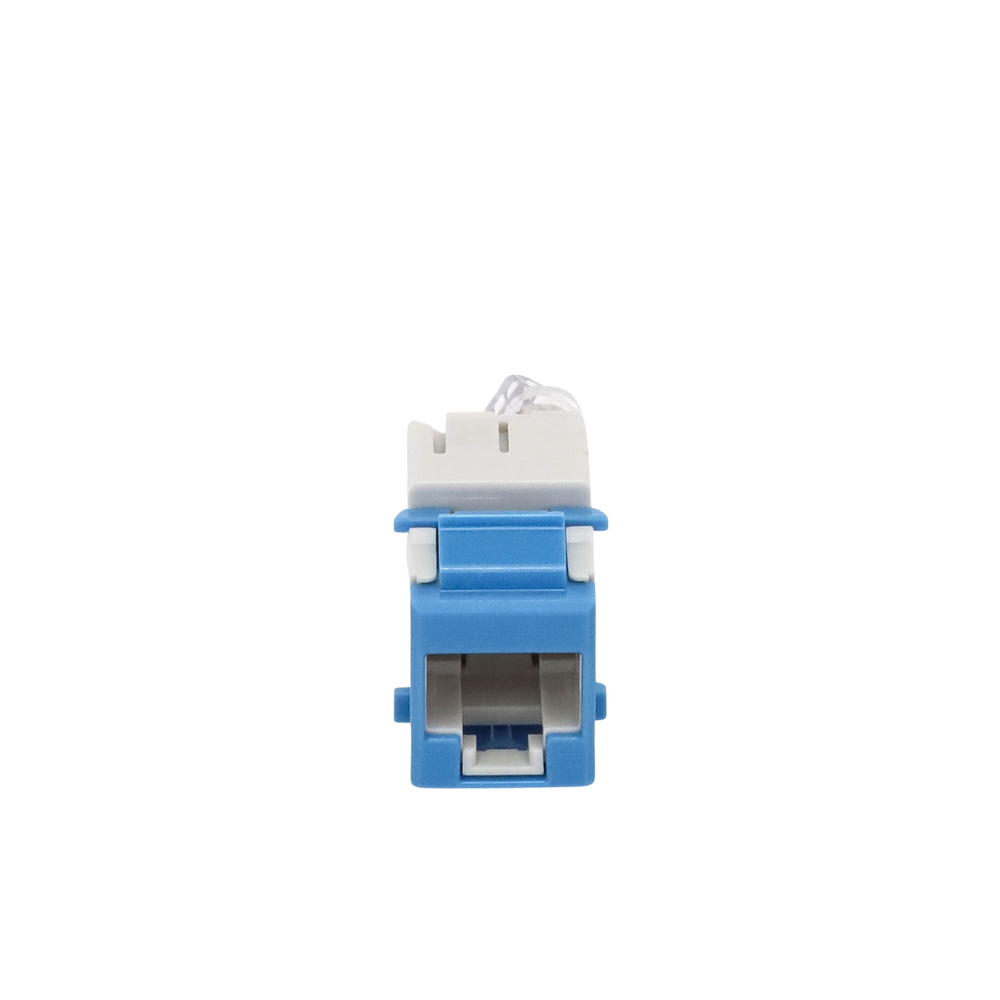 Jack UltraMAX Cat5e, UTP, Tipo Keystone, Color Azul, Punch Down
