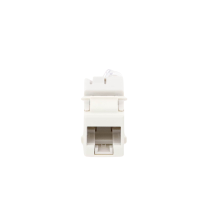 Jack Ultramax Cat6A, UTP, Tipo Keystone, Color Blanco, Punch Down