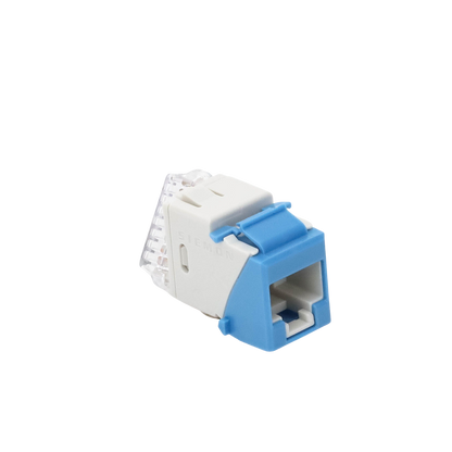 Jack Ultramax Cat6a, Utp, Tipo Keystone, Color Azul, Punch Down