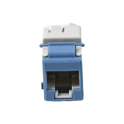 Jack Ultramax Cat6a, Utp, Tipo Keystone, Color Azul, Punch Down