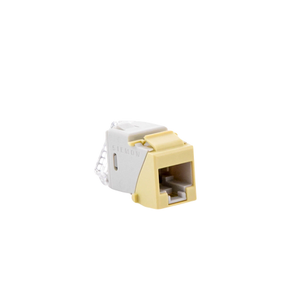 Jack UltraMAX Cat6A, UTP, Tipo Keystone, Color Marfil, Punch Down