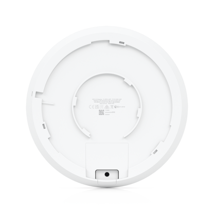Punto de Acceso UniFi WiFi 6E Enterprise, alta densidad, hasta 600 usuarios, Mu-MIMO 4x4, bandas 2.4/5/6 Ghz, (1) puerto RJ45 2.5G (POE+ no incluido)
