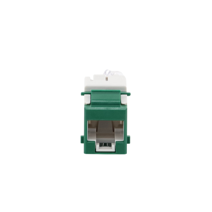 Jack Ultramax Cat6, UTP, Tipo Keystone, Color Verde, Punch Down