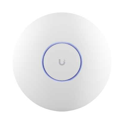 Access Point UniFi WiFi 7 Pro / Soporta 6 GHz / para Interior en Techo o Pared / 6 streams / MU-MIMO 2x2 en cada banda (2.4/5/6 GHz) / Multi-Link Operation /  Puerto 2.5 GbE. NO incluye POE+