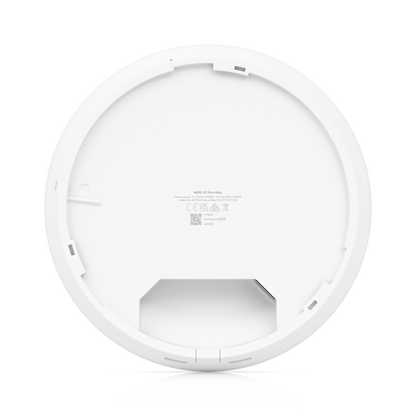 Access Point UniFi U7 Pro Max con 8 streams espaciales / para Techo o Pared / Tribanda (2.4/5/6GHz) / Radio Dedicado a Escaneo Espectral / Puerto 2.5 GbE / +500 clientes / POE+ (No incluido) / Para alta densidad de usuarios en escenarios exigentes