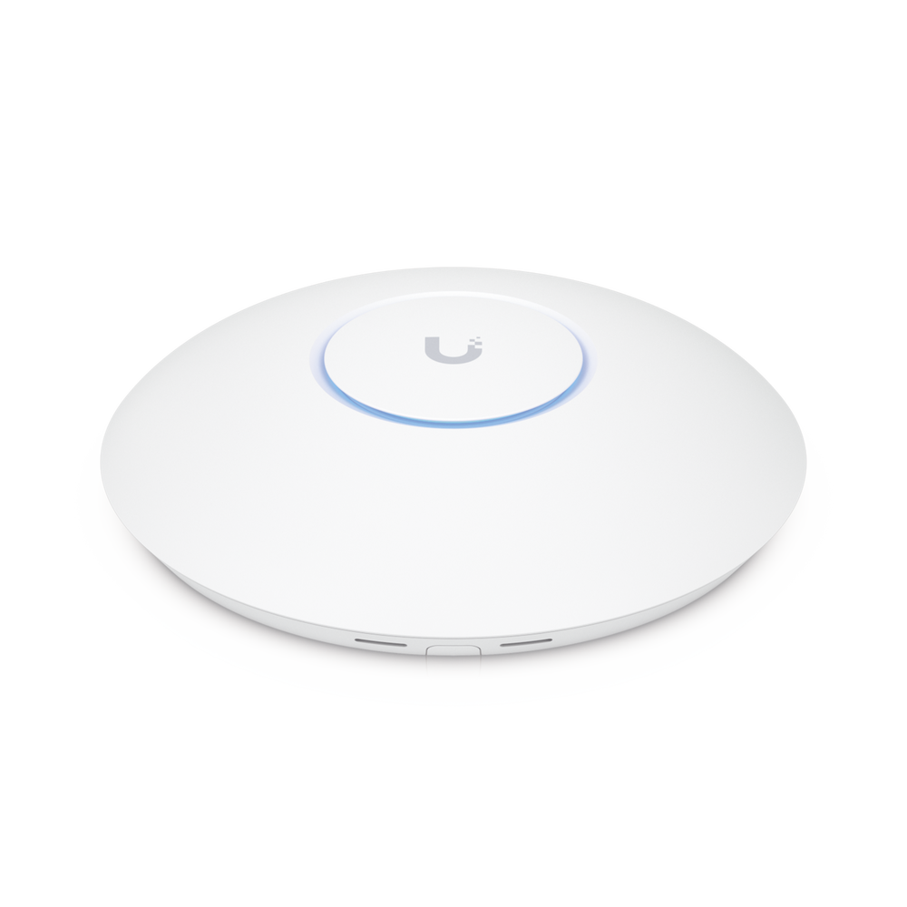 Access Point UniFi U7 Pro Max con 8 streams espaciales / para Techo o Pared / Tribanda (2.4/5/6GHz) / Radio Dedicado a Escaneo Espectral / Puerto 2.5 GbE / +500 clientes / POE+ (No incluido) / Para alta densidad de usuarios en escenarios exigentes