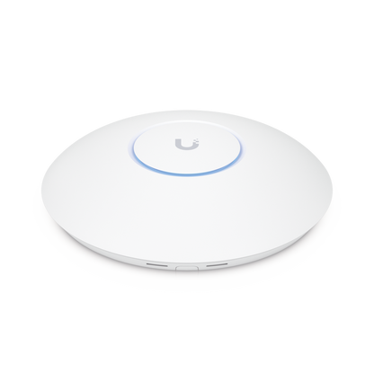 Access Point UniFi U7 Pro Max con 8 streams espaciales / para Techo o Pared / Tribanda (2.4/5/6GHz) / Radio Dedicado a Escaneo Espectral / Puerto 2.5 GbE / +500 clientes / POE+ (No incluido) / Para alta densidad de usuarios en escenarios exigentes
