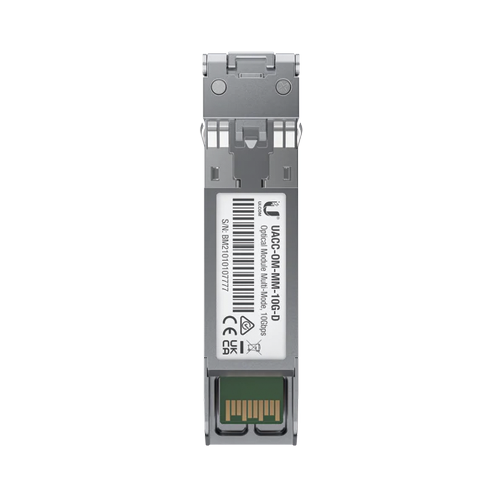 UFiber Módulo SFP+ 10G, transceptor MiniGibic MultiModo 10 Gbps, distancia 300m, conectores LC, paquete de 2 piezas