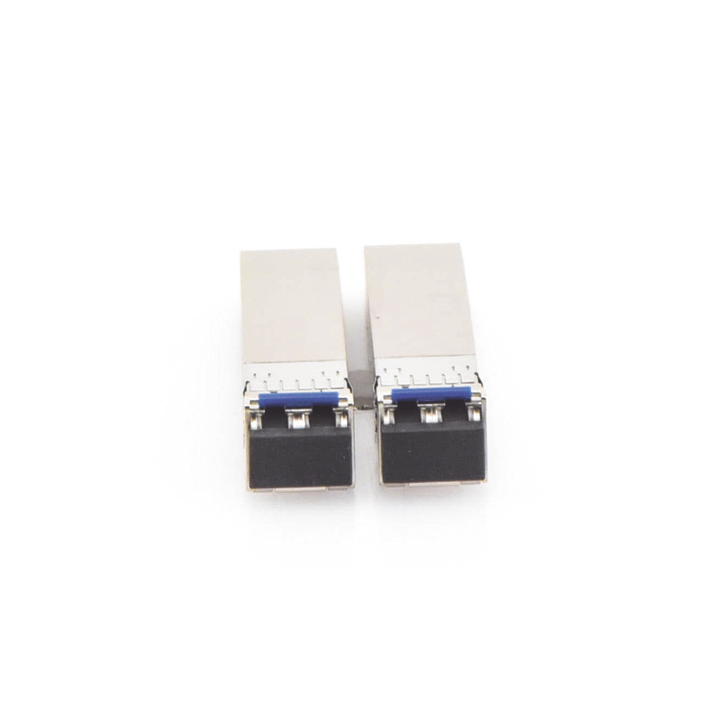 UFiber Módulo SFP+ 10G, transceptor MiniGibic MonoModo 10 Gbps, distancia 10 km, conectores LC, 2 hilos (duplex), paquete de 2 piezas