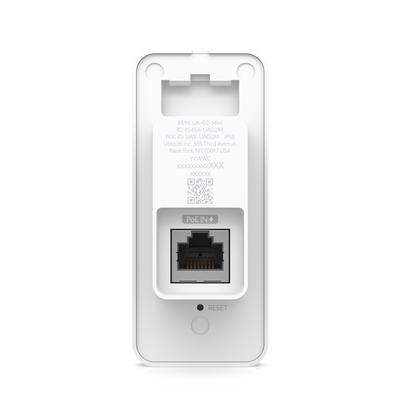 UniFi Access Kit de Inicio Gen2 Profesional para 1 puerta, (1) Lector NFC con pantalla táctil, audio 2 vías y cámara / (1) Lector NFC y de movimiento UA-G2 / Hub para conexiones para controlar una puerta con salida POE y energizar acc