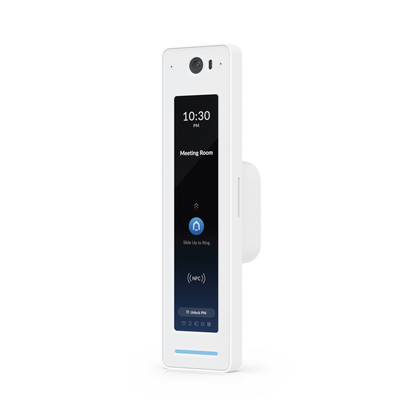 UniFi Access Kit de Inicio Gen2 Profesional para 1 puerta, (1) Lector NFC con pantalla táctil, audio 2 vías y cámara / (1) Lector NFC y de movimiento UA-G2 / Hub para conexiones para controlar una puerta con salida POE y energizar acc