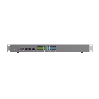 Conmutador IP-PBX para hasta 1500 usuarios y 200 llamadas simultaneas, 8FXO, 8FXS, solución para PyMEs