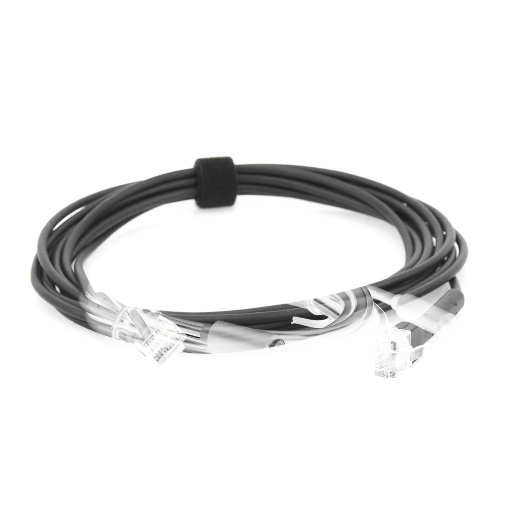 UniFi Ethernet Patch Cable Cat6 de 3 Metros (9.84 Pies), Color Negro