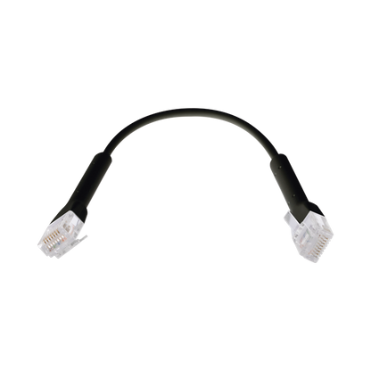 UniFi Ethernet Patch Cable Cat6 de 22 cm (8.66 pulgadas), Color Blanco