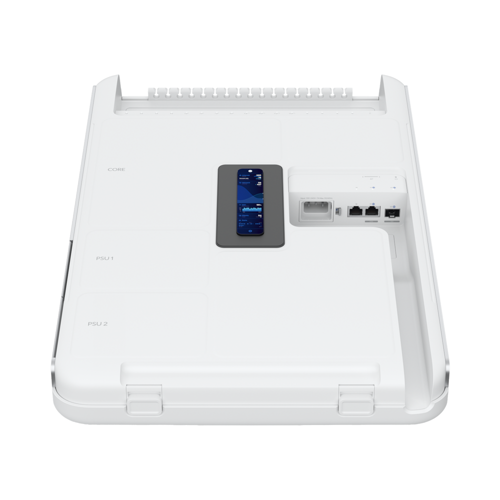 Dream Wall Cloud Gateway 10G Diseñado para Montaje en Pared con WiFi 6 Integrado, Switch PoE de Alta Potencia y Compatibilidad Total con Aplicaciones UniFi