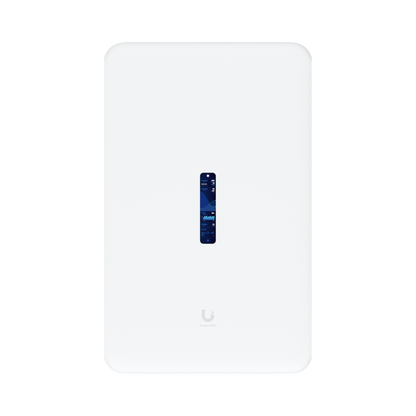 Dream Wall Cloud Gateway 10G Diseñado para Montaje en Pared con WiFi 6 Integrado, Switch PoE de Alta Potencia y Compatibilidad Total con Aplicaciones UniFi