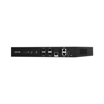 UFiber GPON OLT, Terminal de línea óptica hasta 512 ONUs concurrentes, con 4 puertos SFP GPON + 1 puertos SFP+ 10 G