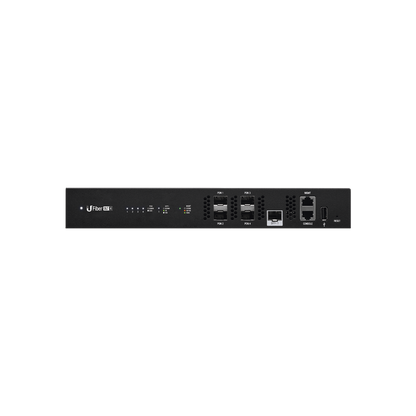 UFiber GPON OLT, Terminal de línea óptica hasta 512 ONUs concurrentes, con 4 puertos SFP GPON + 1 puertos SFP+ 10 G