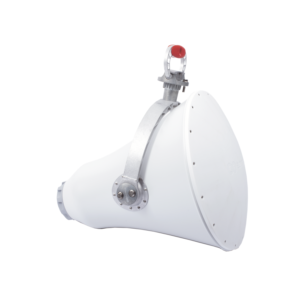 Antena direccional UltraHorn™ 5180-6775 GHz MHz, 24 dBi, ultra rechazo al ruido, conexión a radio sin pérdida y transmisión altamente direccional sin lóbulos laterales