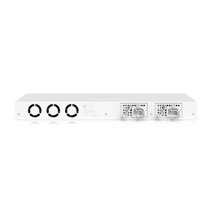Ubiquiti UISP Fiber OLT XGS — Terminal de línea óptica (OLT) de 8 puertos, 10 Gbps de subida y bajada, capacidad para 2,000+ suscriptores