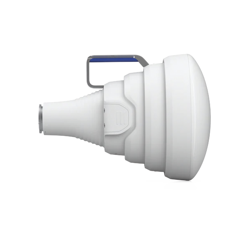 Antena Sectorial 30° tipo Horn para Multipunto, 19.5 dBi. Rango extendido 5.15 - 6.875 GHz. Alto aislamiento al ruido. Compatible solo con AF5XHD, RP5ACGEN2 y LTURocket
