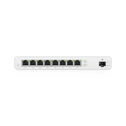 UISP Router Gigabit PoE Pasivo con 8 Puertos para Implementaciones MicroPoP y Redes Seguras