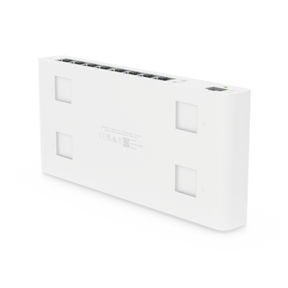 UISP Switch Gigabit PoE Pasivo de Capa 2 con 8 Puertos para Implementaciones MicroPoP