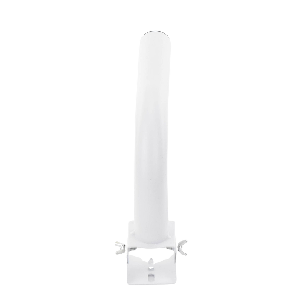 Montaje universal flexible para instalación en poste o pared, compatible con equipos Ubiquiti, Mimosa, Cambium y Altai